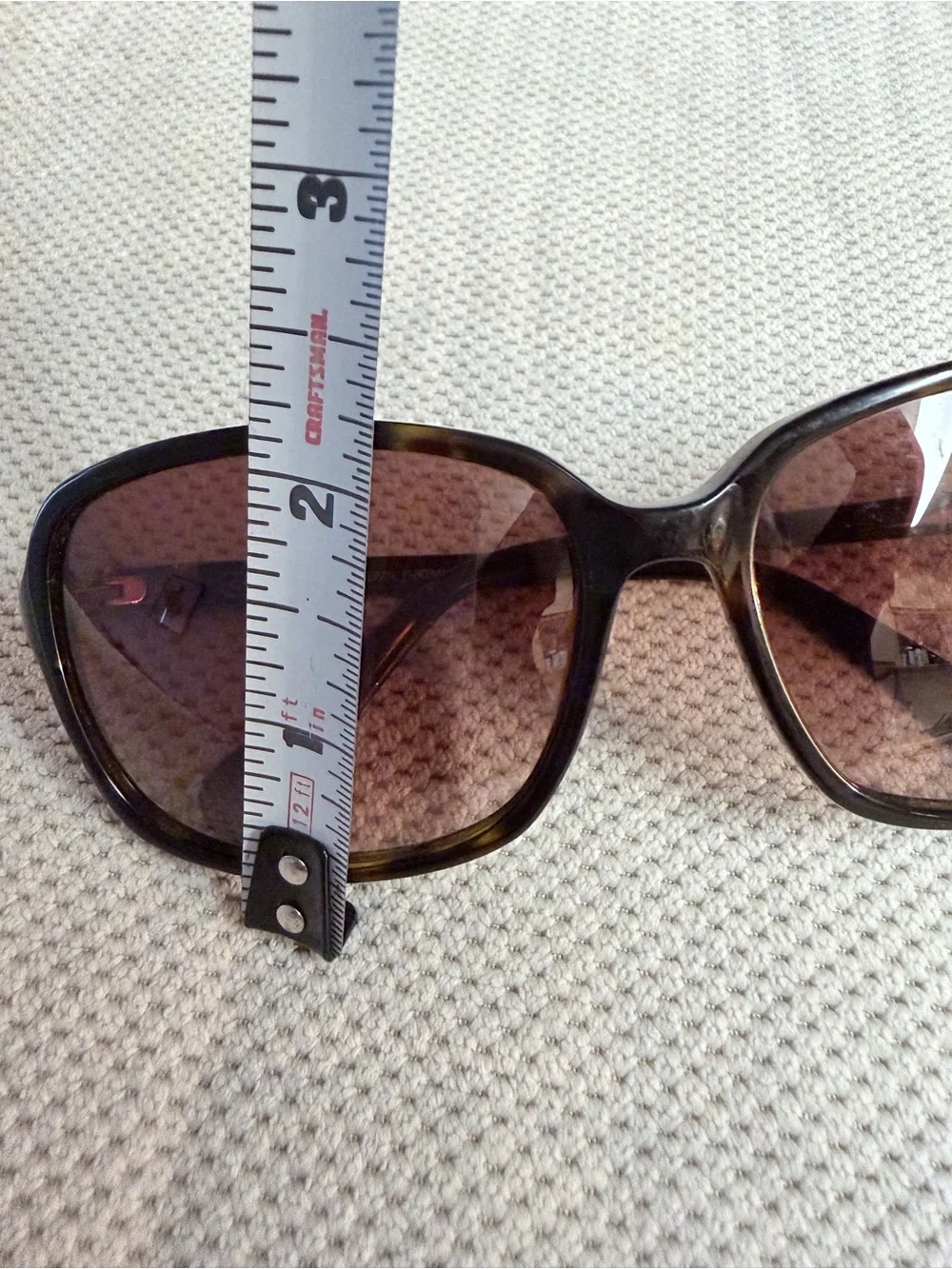 Coach Autumn S8034 Tortoise Brown Gradient Sunglasses Women’s